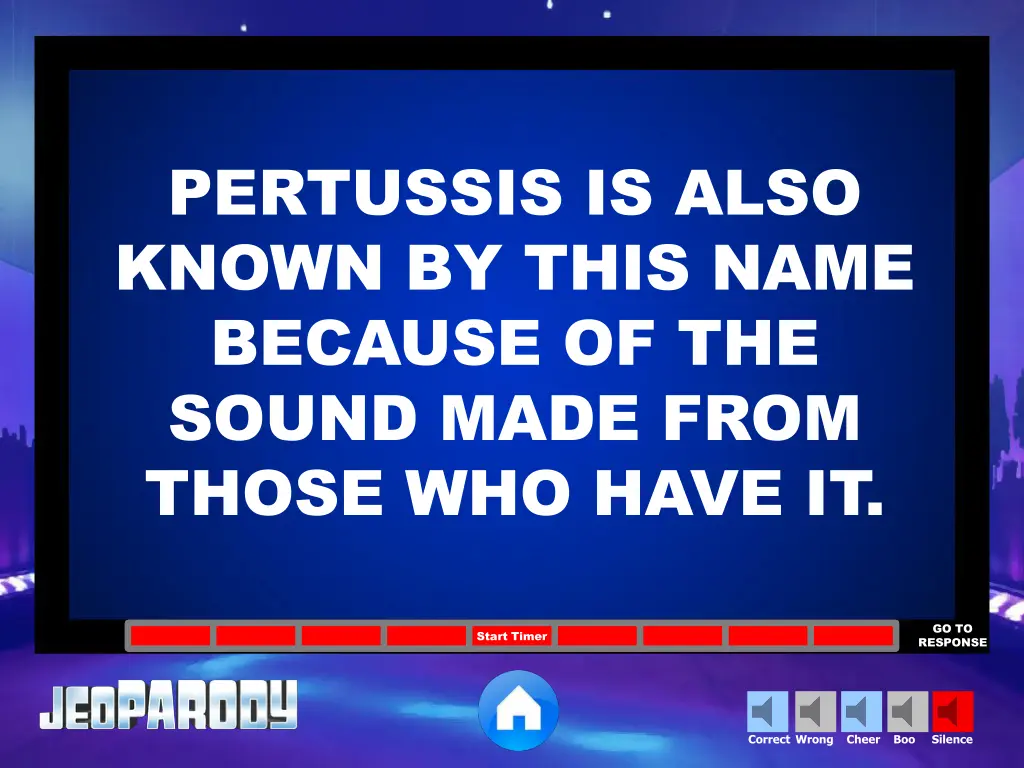 pertussis is also known by this name because