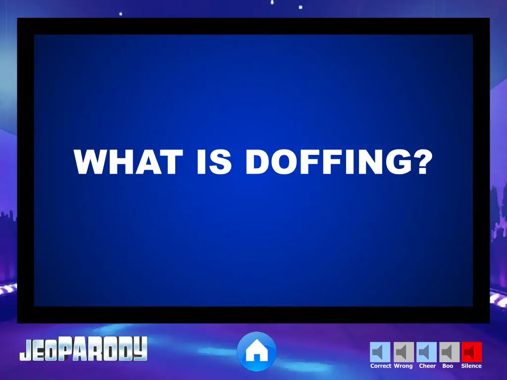 what is doffing