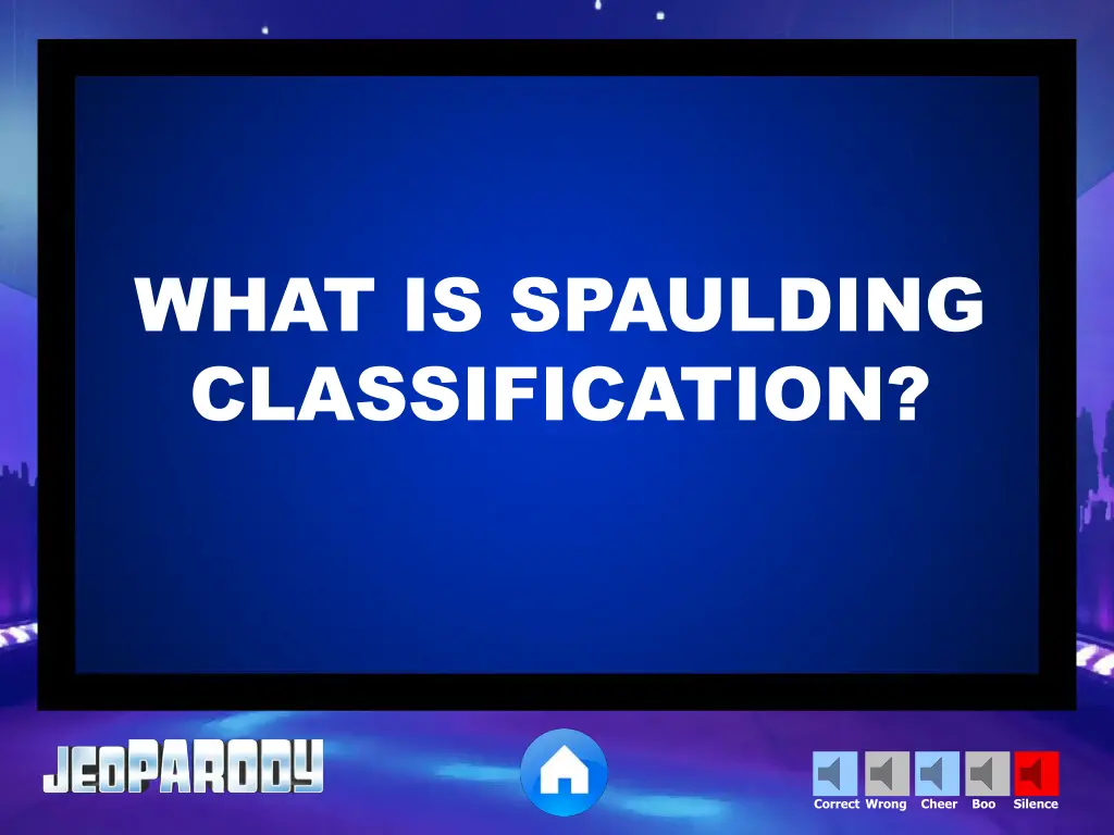 what is spaulding classification