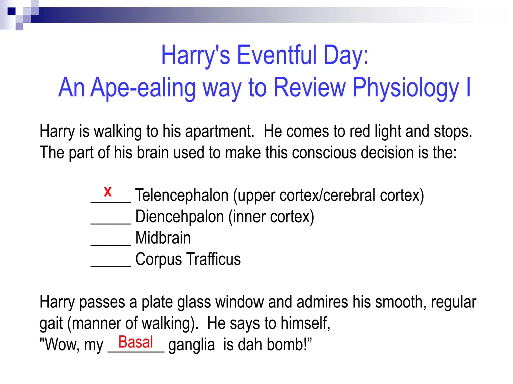 harry s eventful day an ape ealing way to review