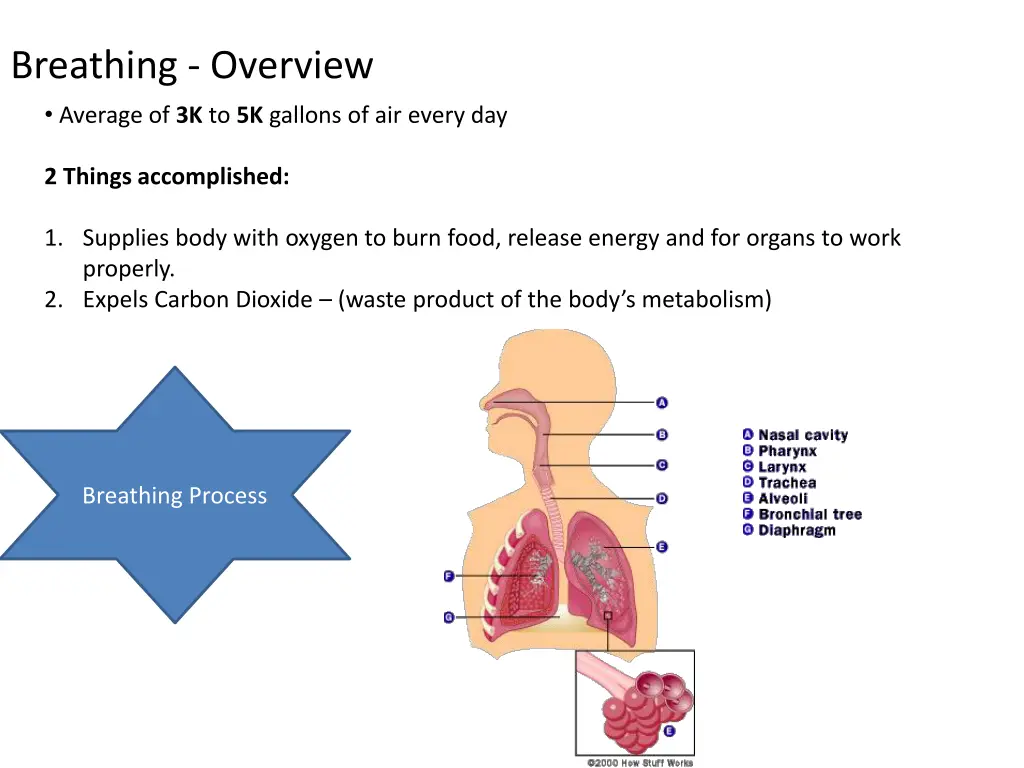 breathing overview average of 3k to 5k gallons