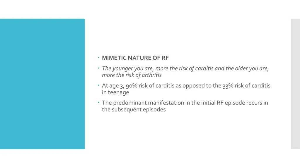 mimetic nature of rf