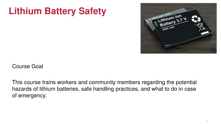 lithium battery safety