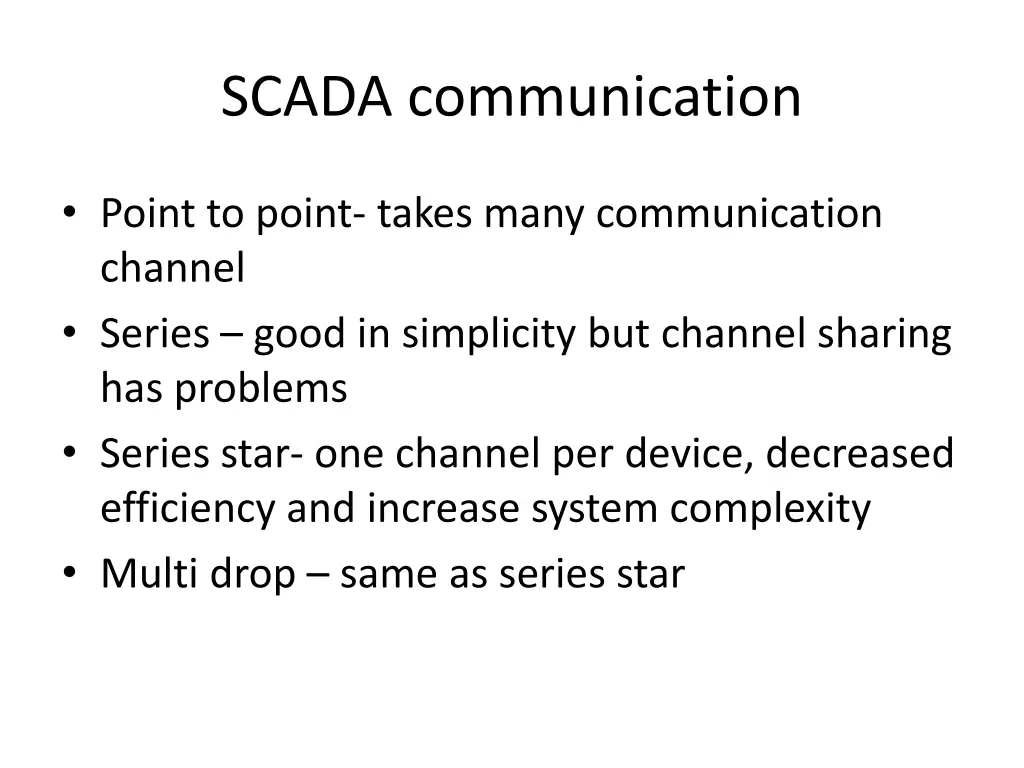 scada communication