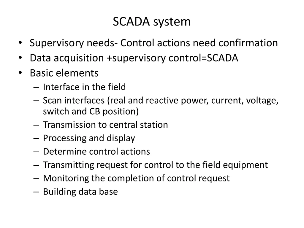 scada system
