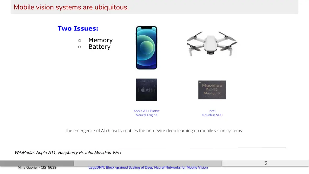 mobile vision systems are ubiquitous 1