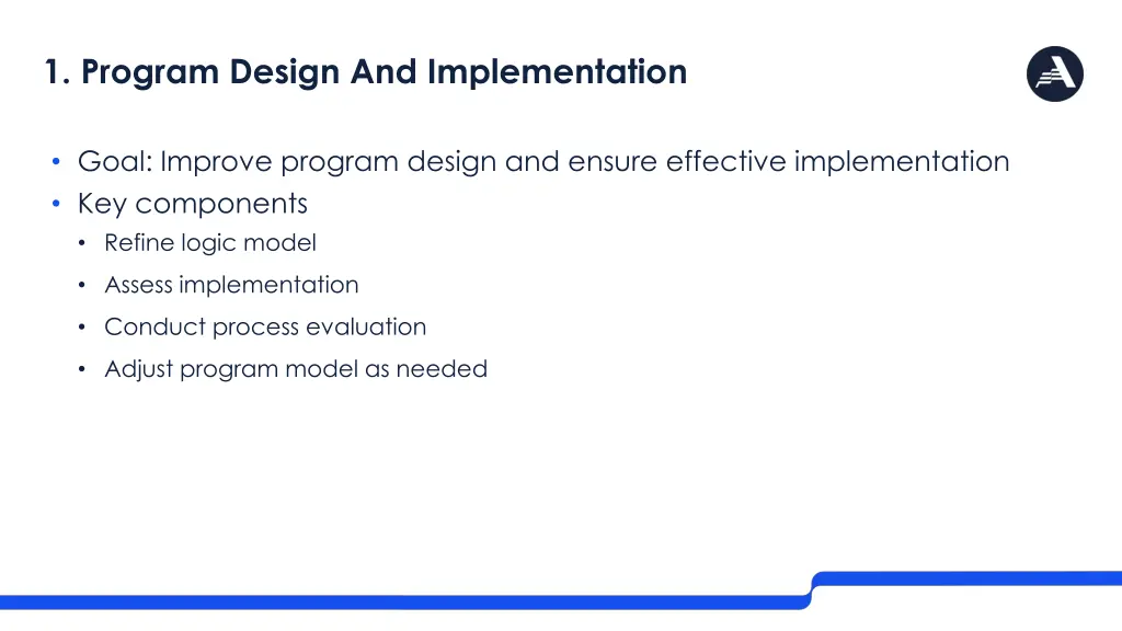 1 program design and implementation