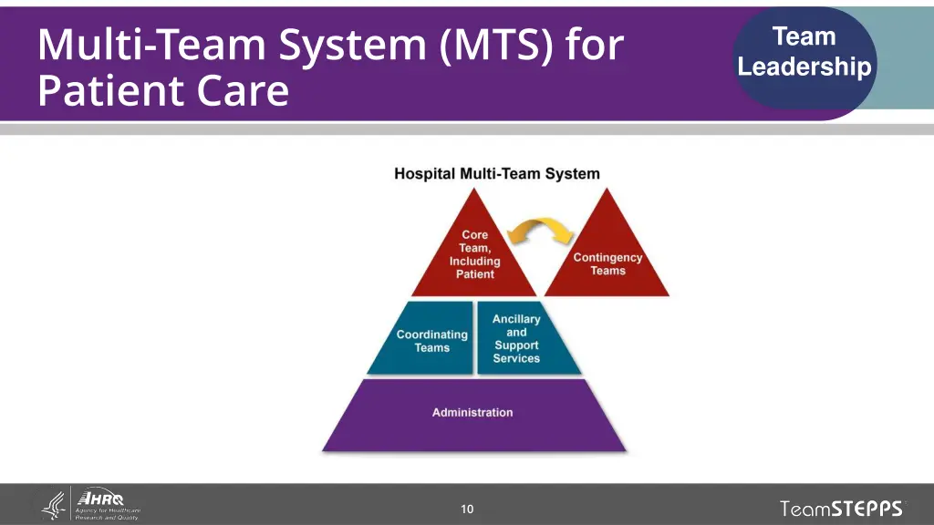 multi team system mts for patient care