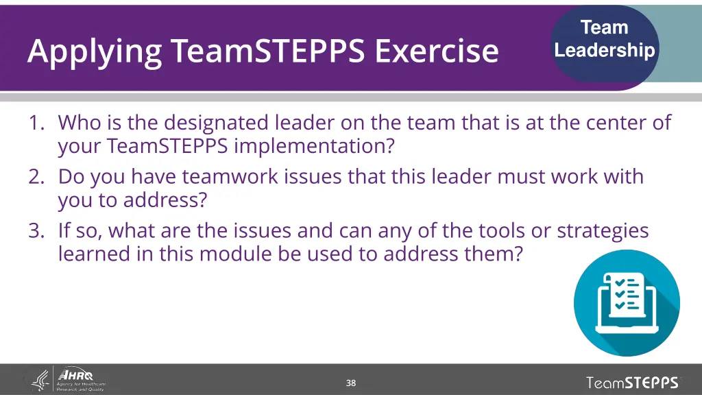 team leadership 27