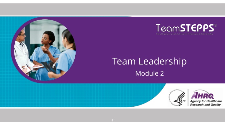 team leadership module 2