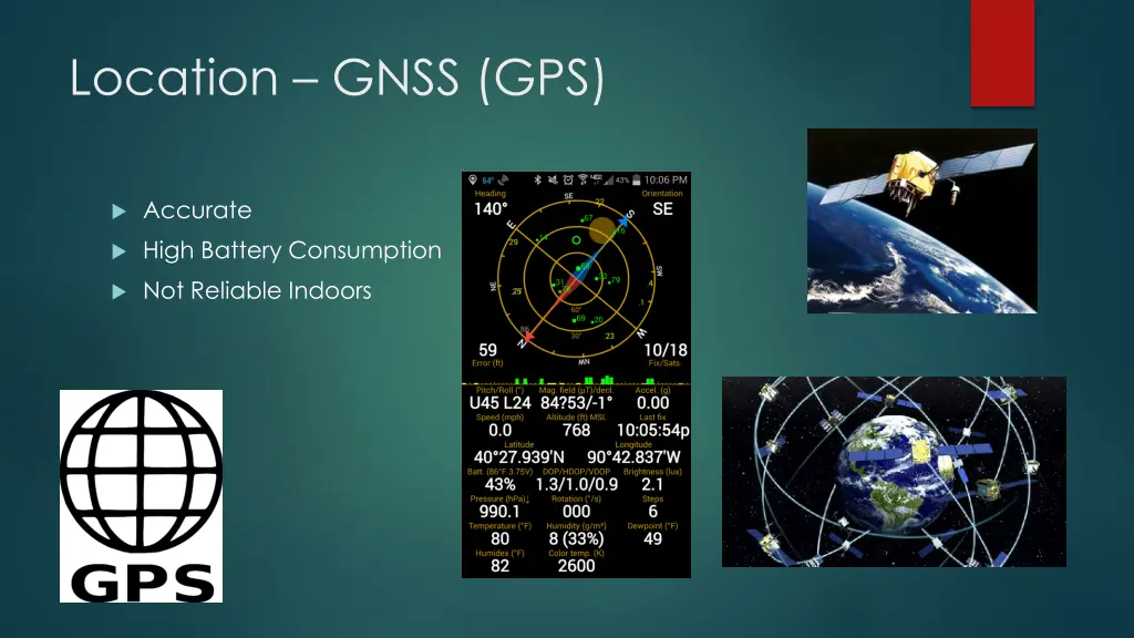 location gnss gps