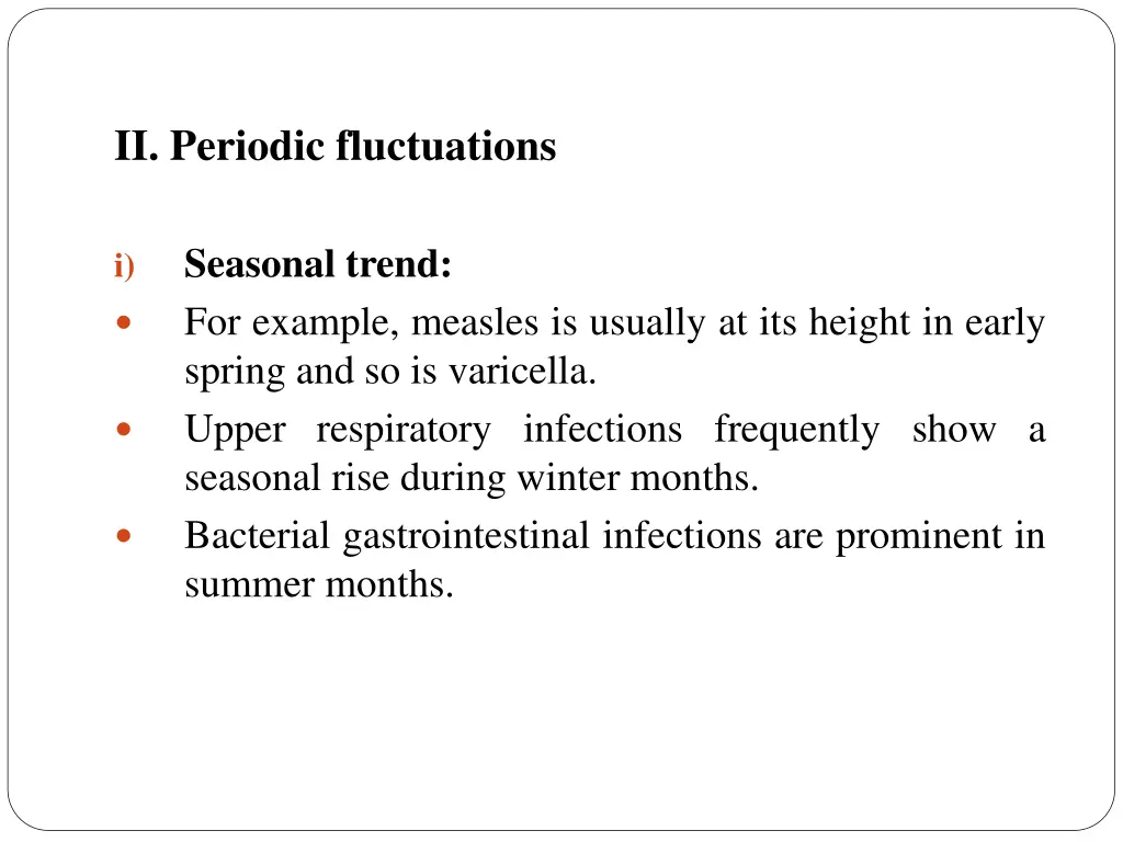 ii periodic fluctuations