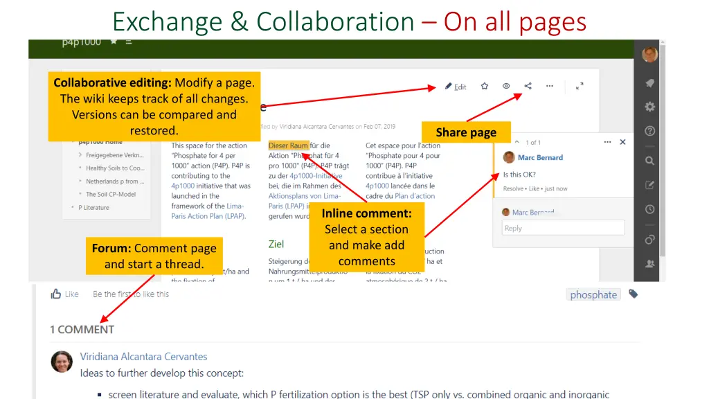 exchange collaboration on all pages