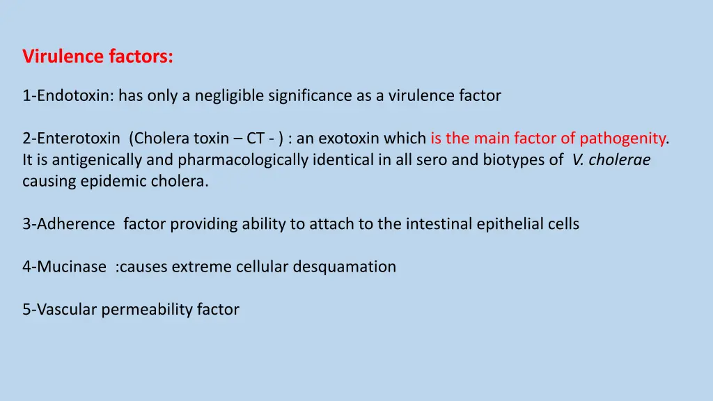 virulence factors