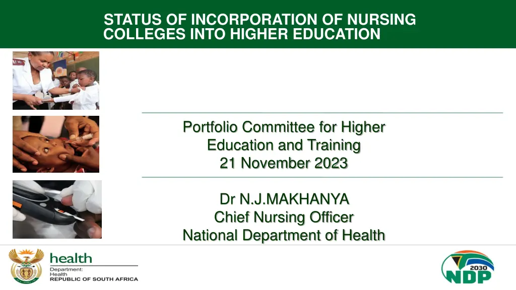 status of incorporation of nursing colleges into