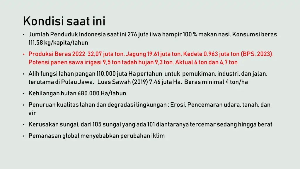 kondisisaatini jumlahpendudukindonesia saatini276