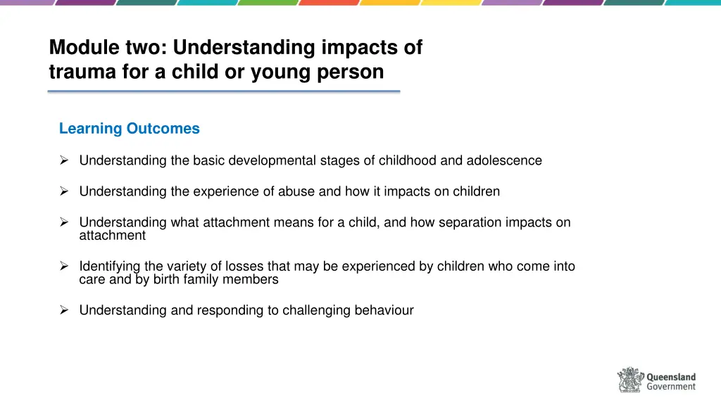 module two understanding impacts of trauma