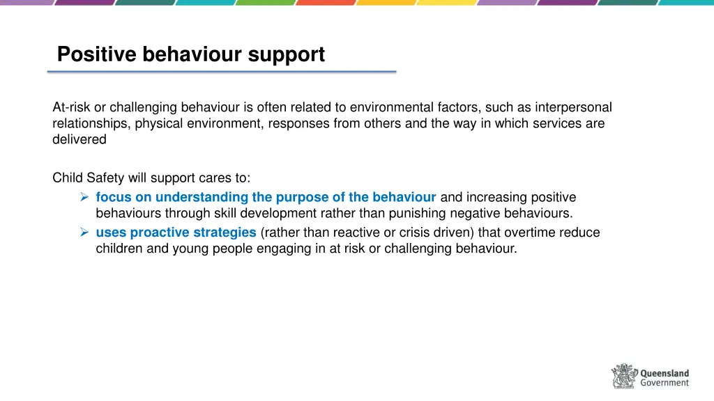 positive behaviour support 1