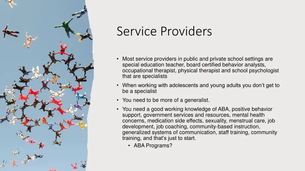 service providers