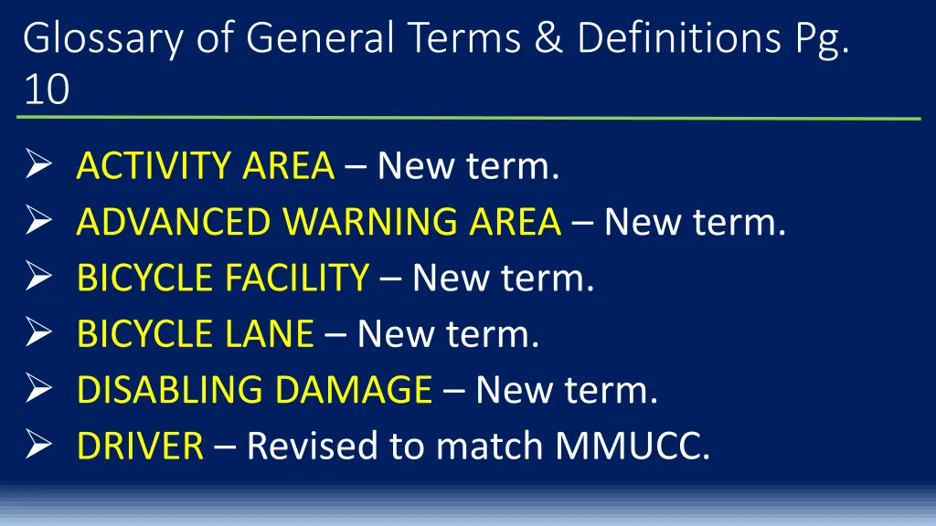 glossary of general terms definitions pg 10