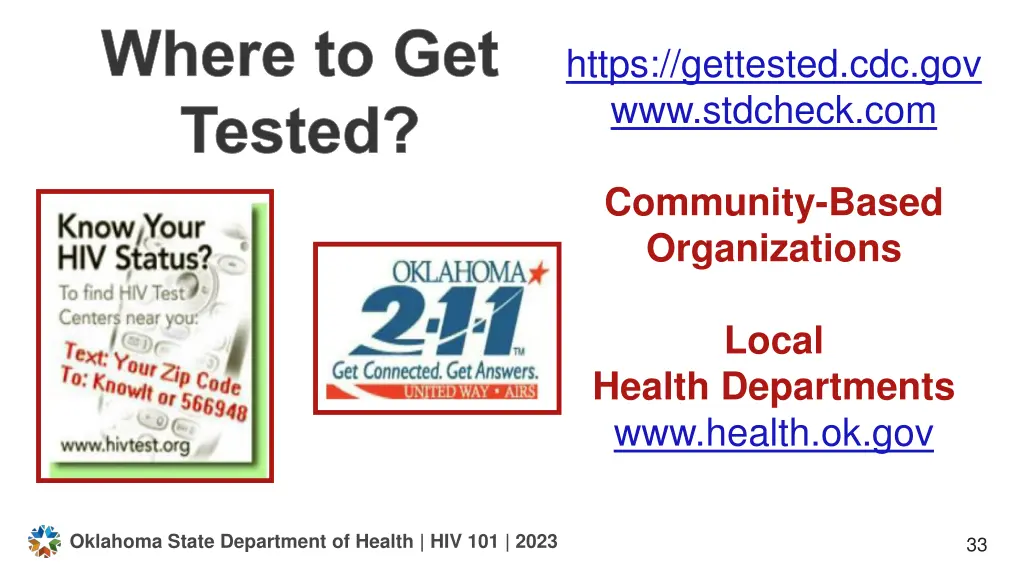 where to get tested