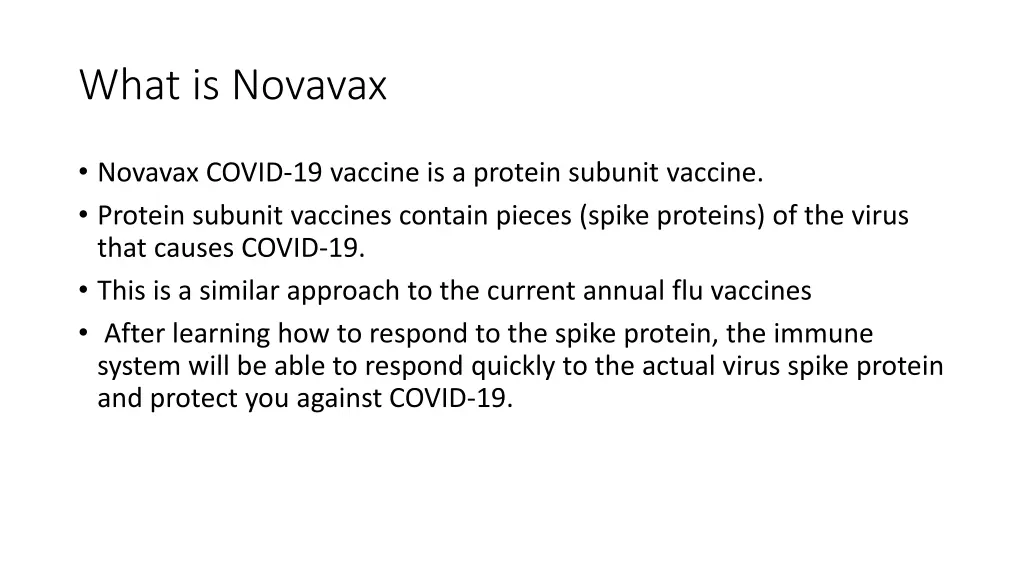 what is novavax