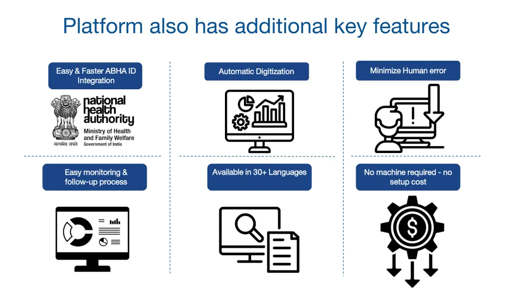 platform also has additional key features