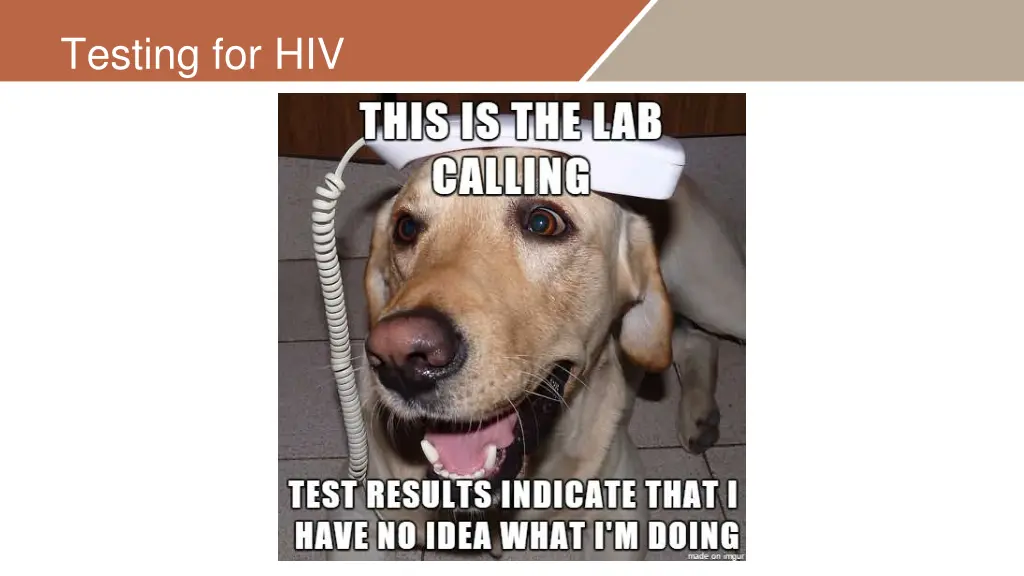 testing for hiv