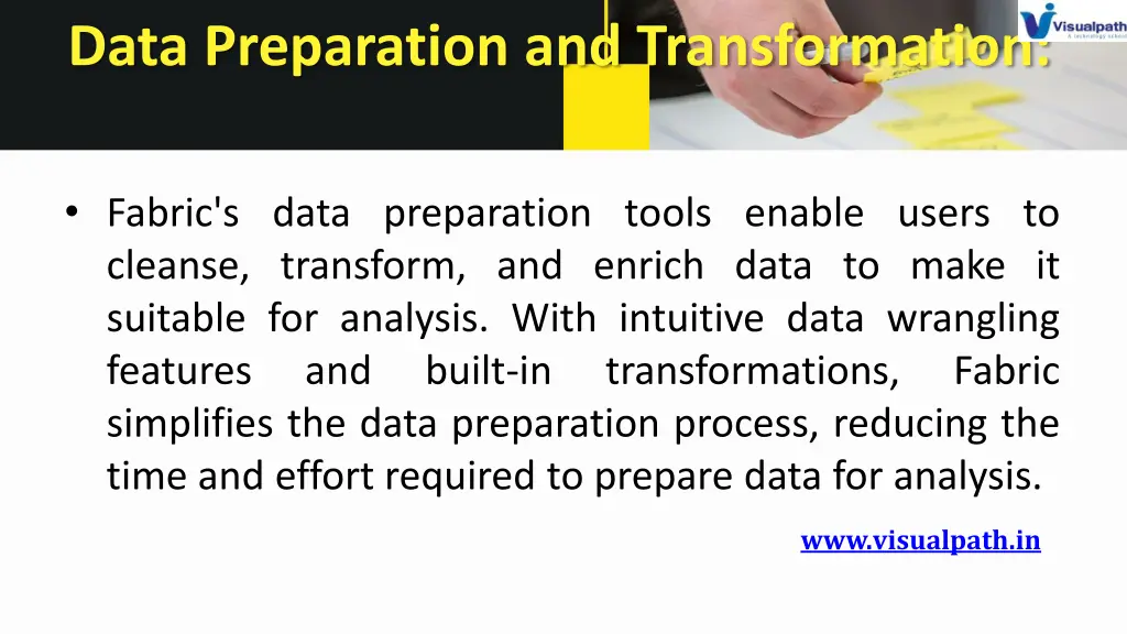 data preparation and transformation