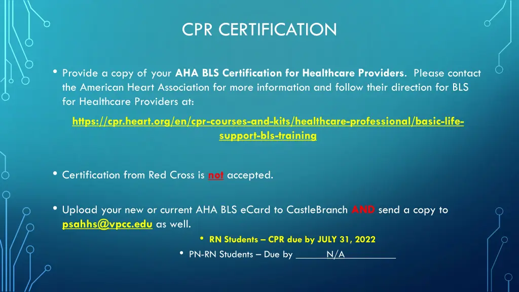 cpr certification