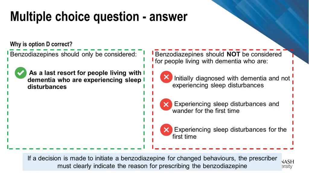 multiple choice question answer