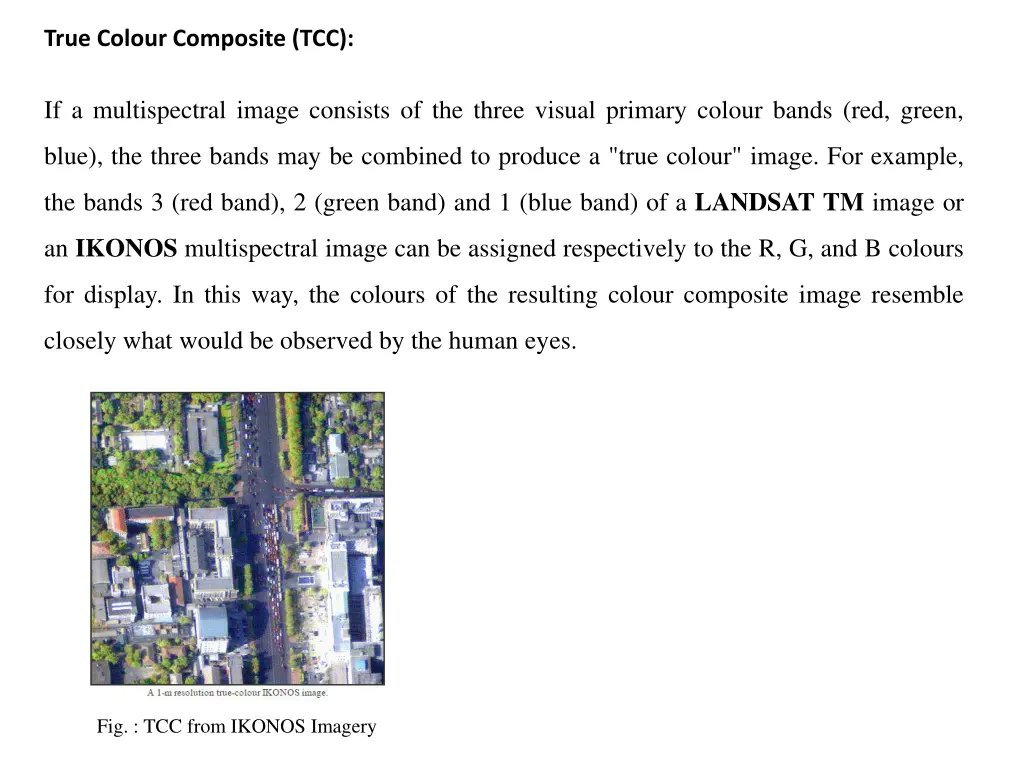 true colour composite tcc