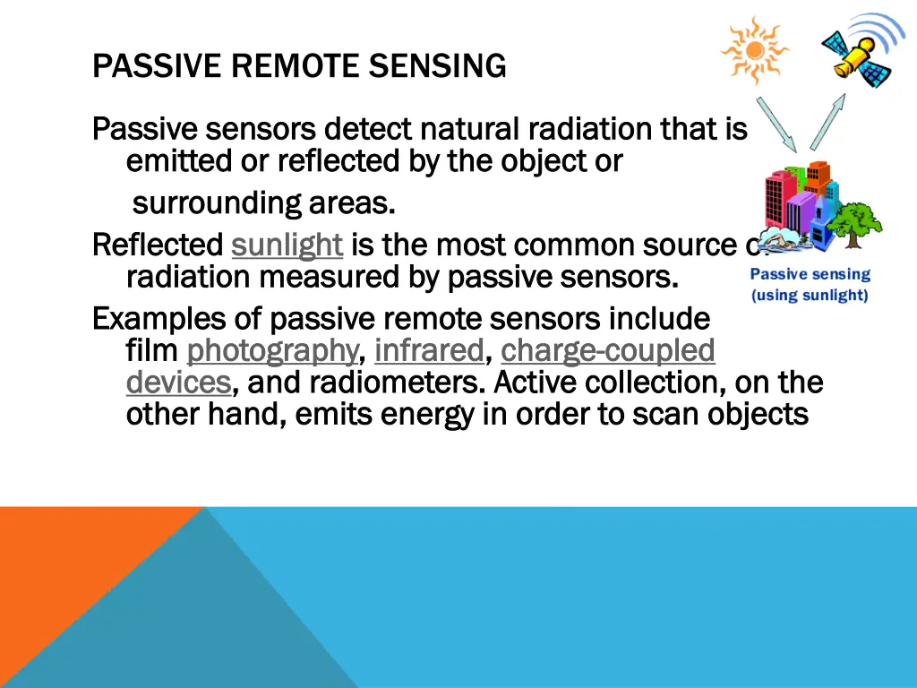 passive remote sensing