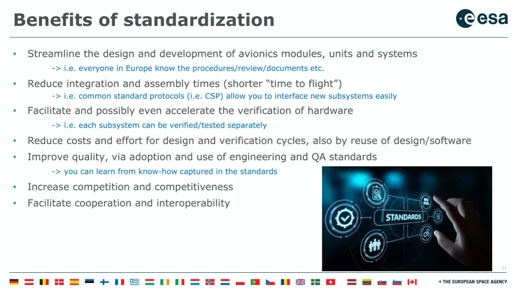 benefits of standardization
