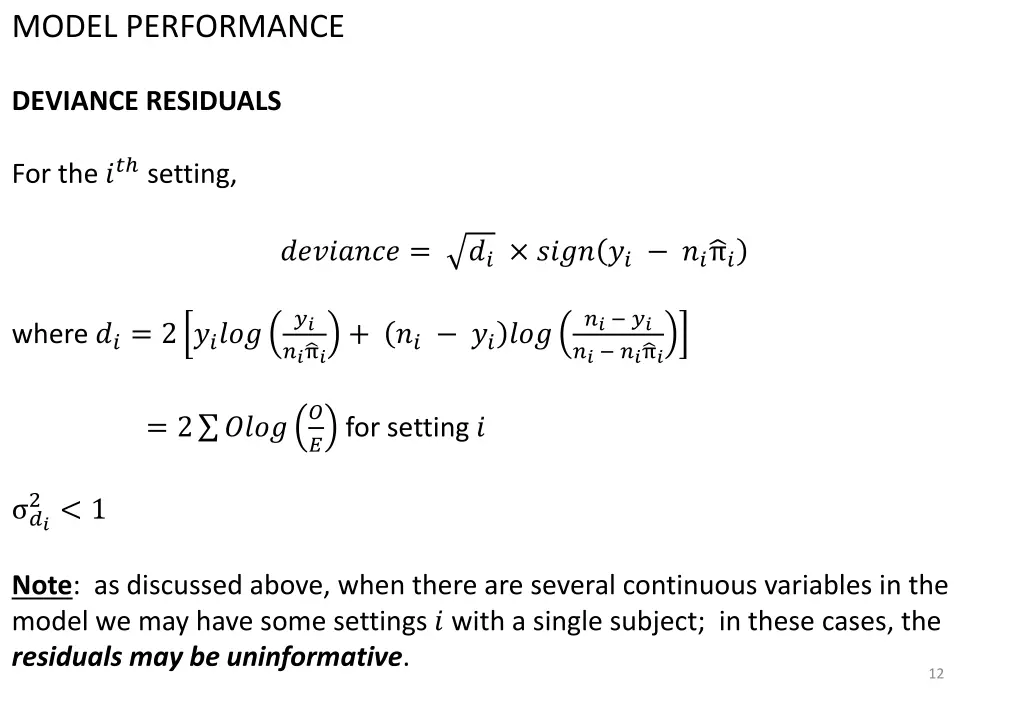 model performance 4