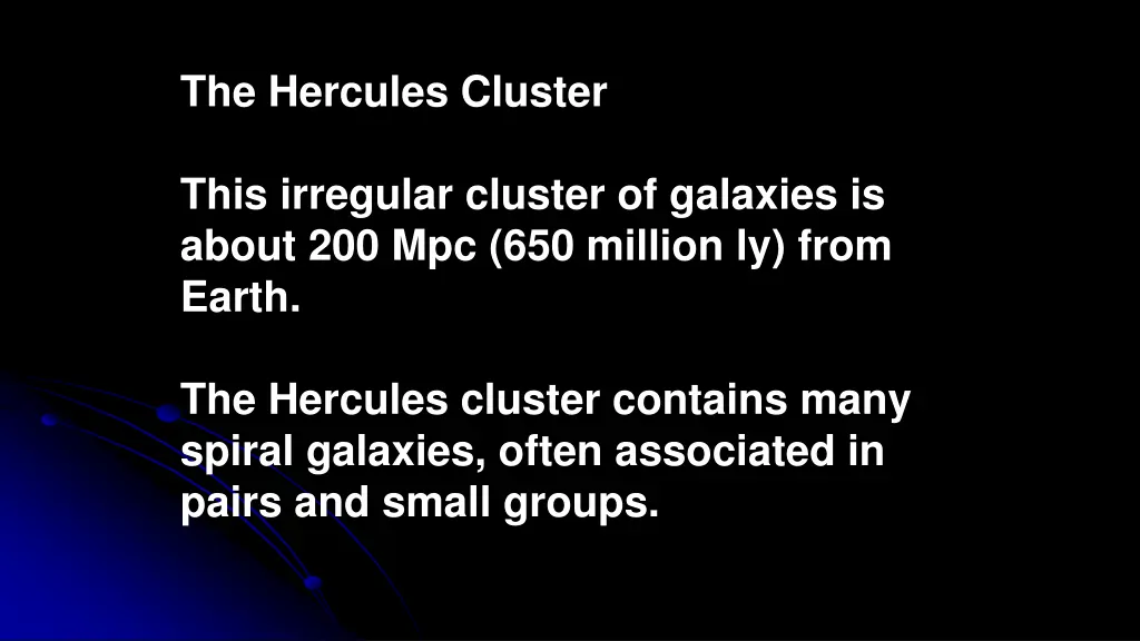 the hercules cluster 1