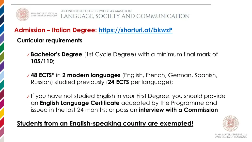 admission italian degree https shorturl at bkwzp