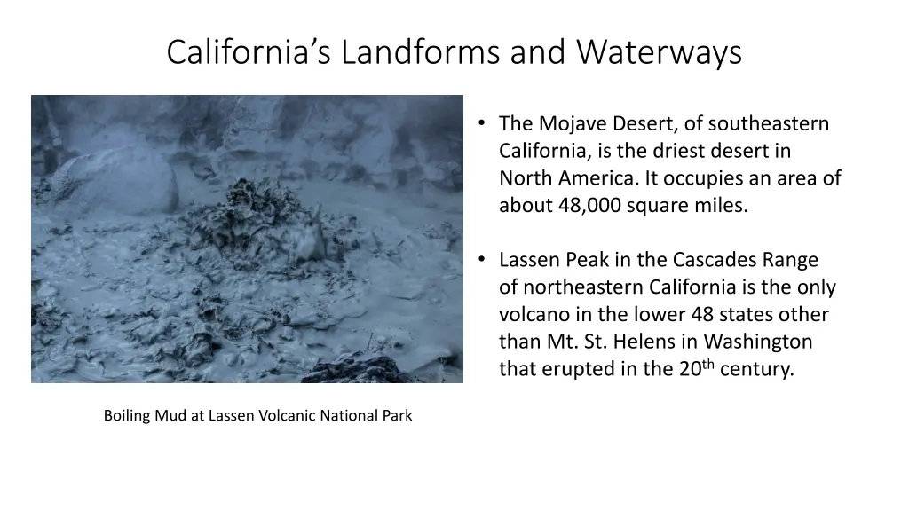 california s landforms and waterways 2