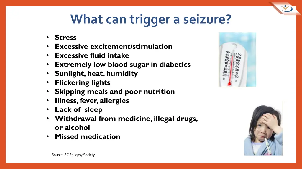 what can trigger a seizure