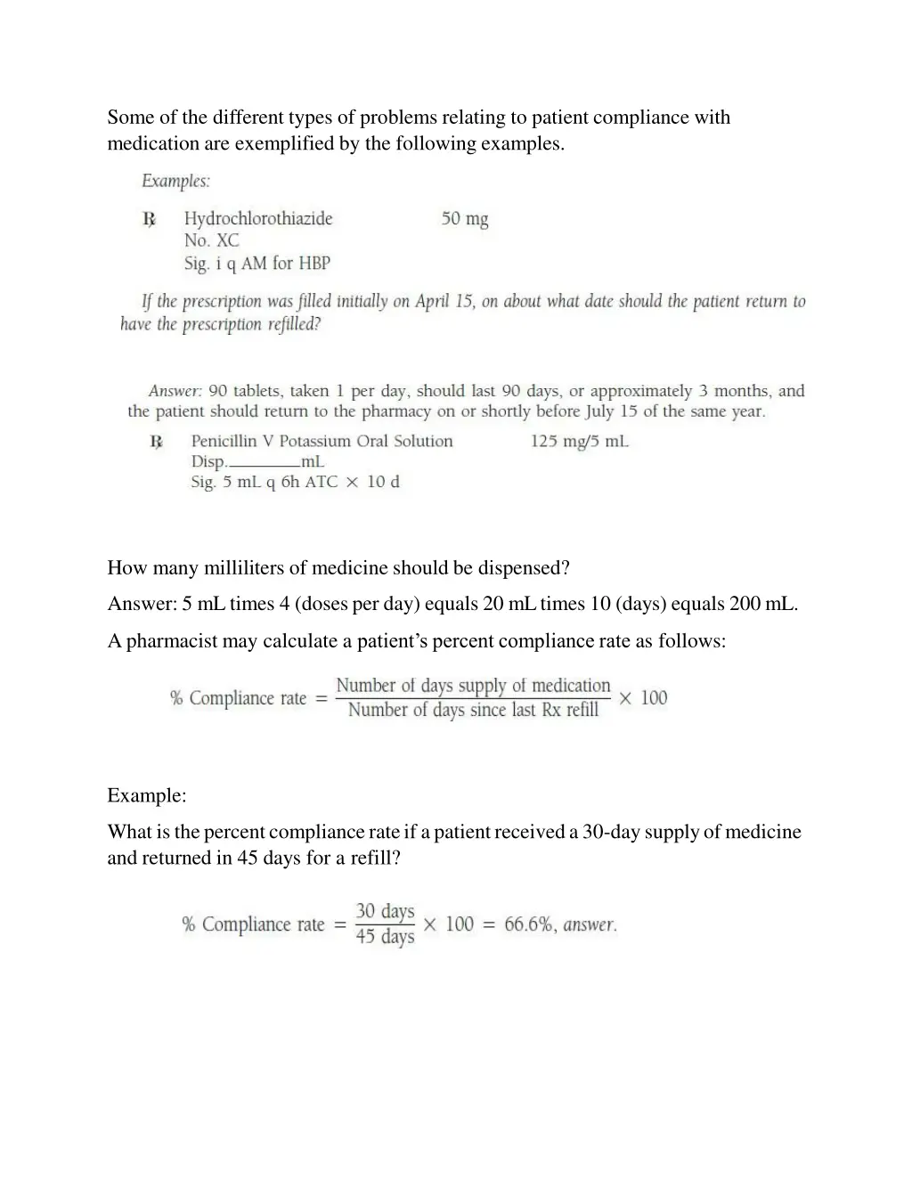 some of the different types of problems relating