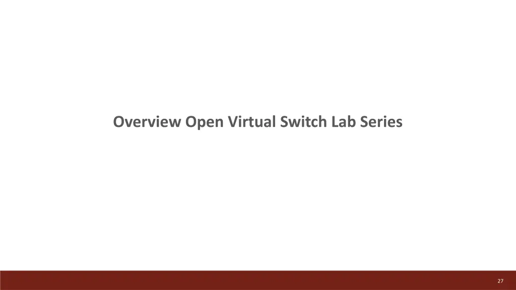 overview open virtual switch lab series