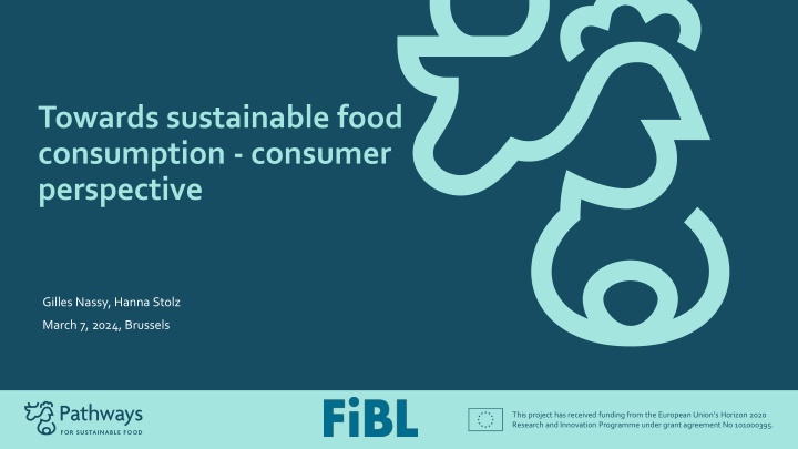 towards sustainable food consumption consumer