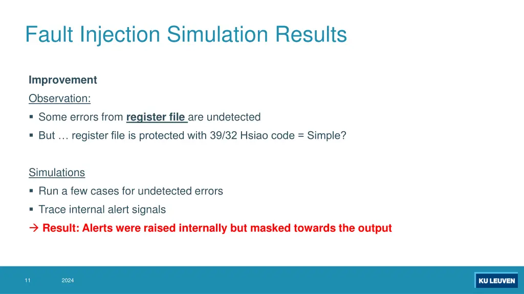 fault injection simulation results 2