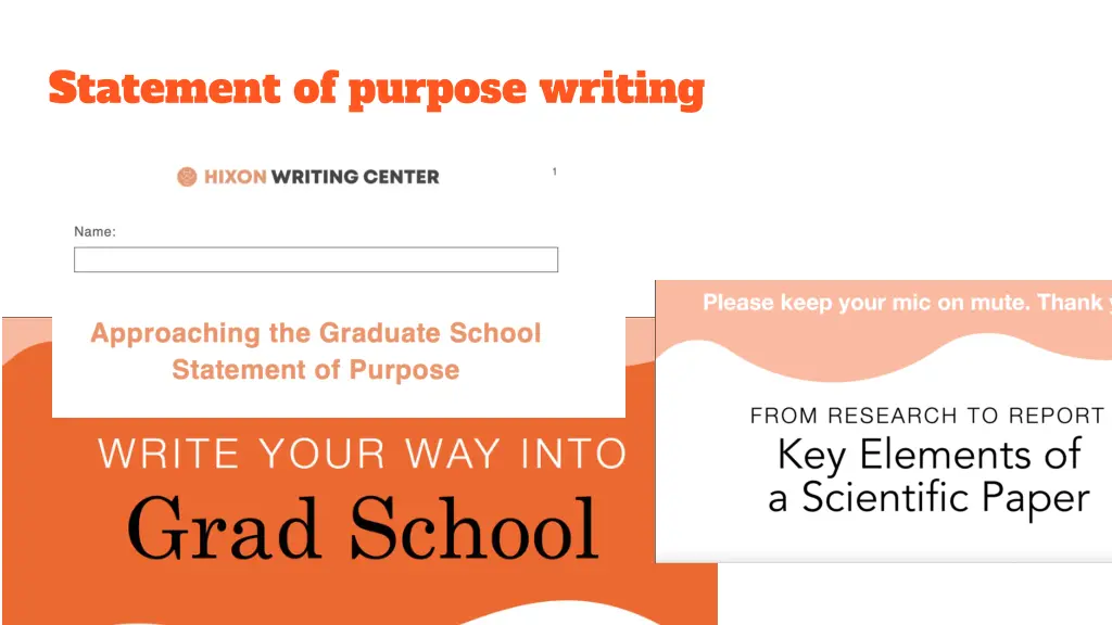 statement of purpose writing