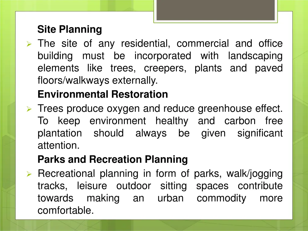 site planning the site of any residential