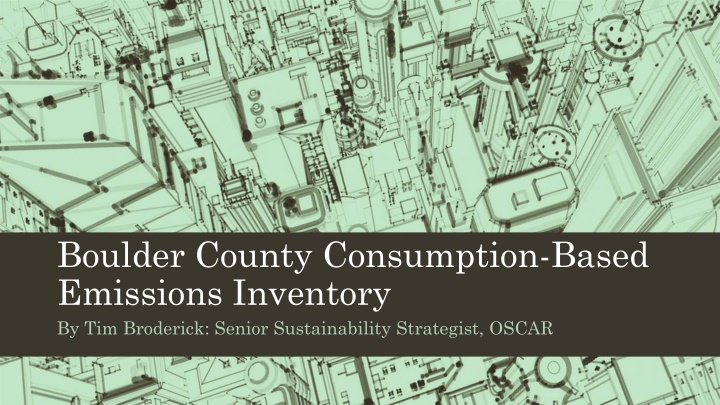 boulder county consumption based emissions