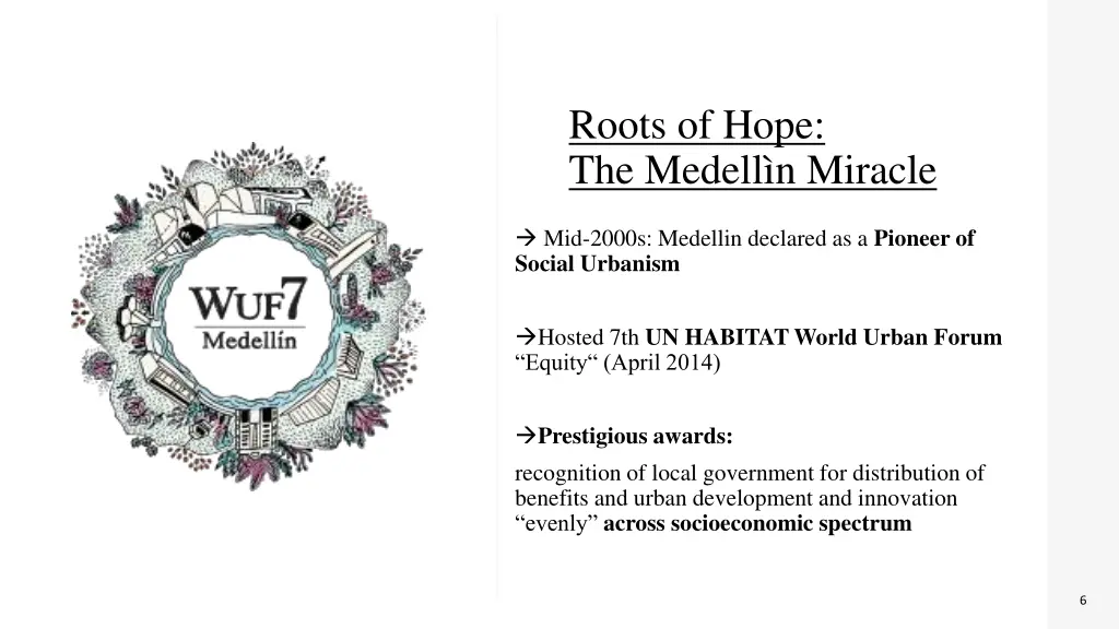 roots of hope the medell n miracle