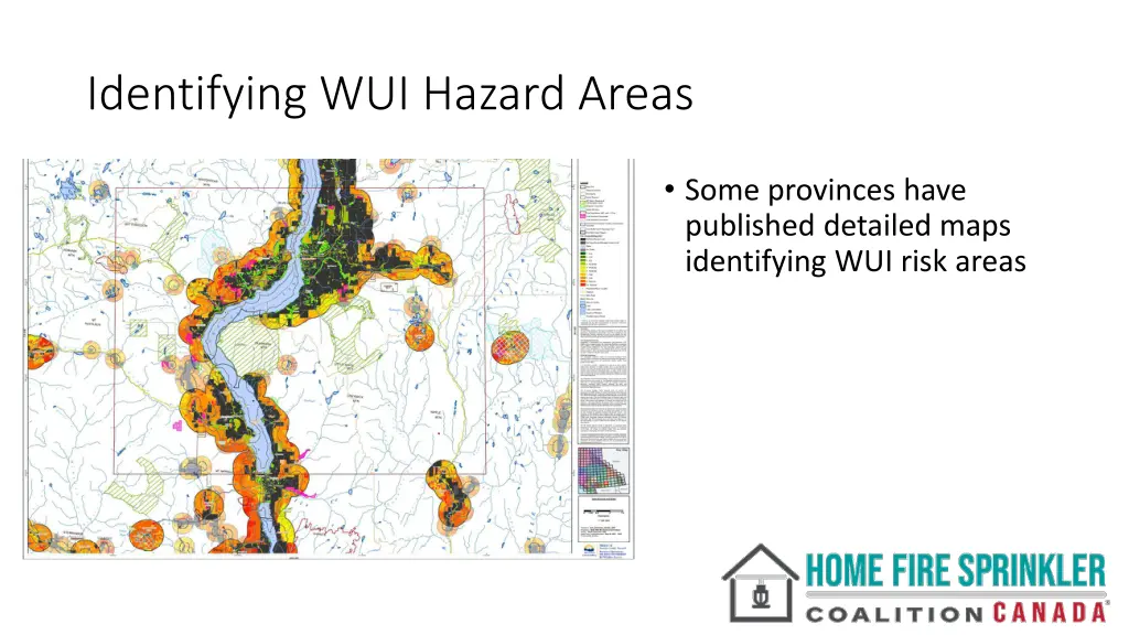 identifying wui hazard areas