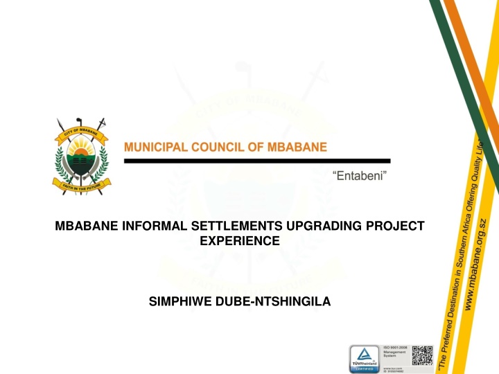 mbabane informal settlements upgrading project