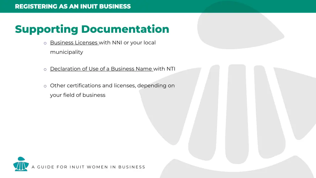 registering as an inuit business registering 12